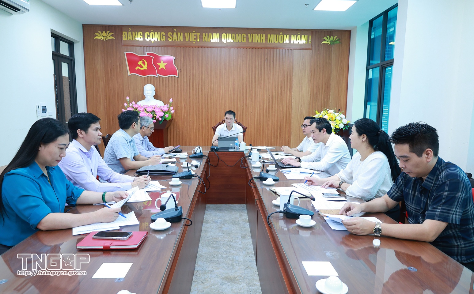 Họp Ban Giám khảo Cuộc thi sáng tác video clip quảng bá du lịch Thái Nguyên năm 2026