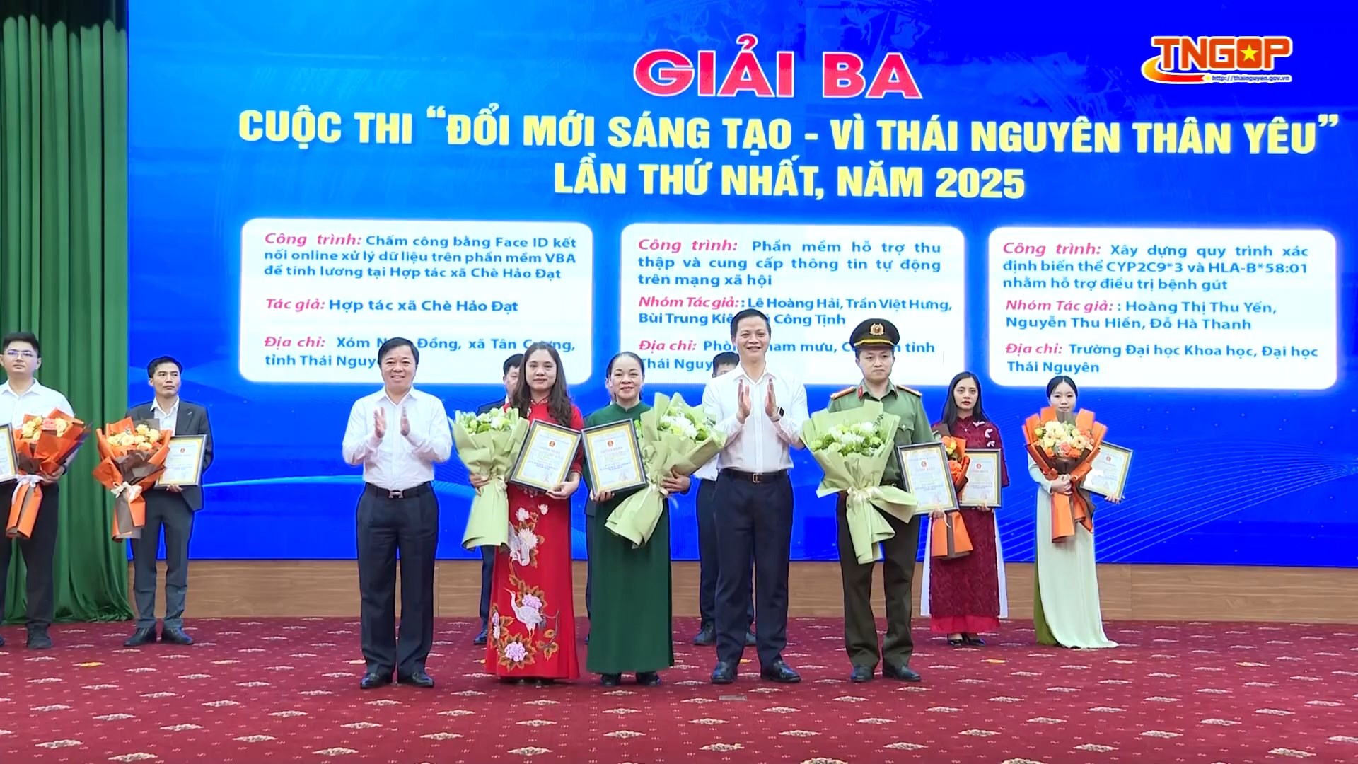 Trao giải Cuộc thi “Đổi mới sáng tạo - Vì Thái Nguyên thân yêu” lần thứ nhất, năm 2025