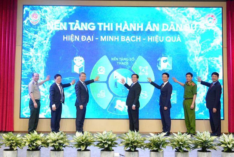 Chính thức vận hành nền tảng số thi hành án dân sự trên toàn quốc