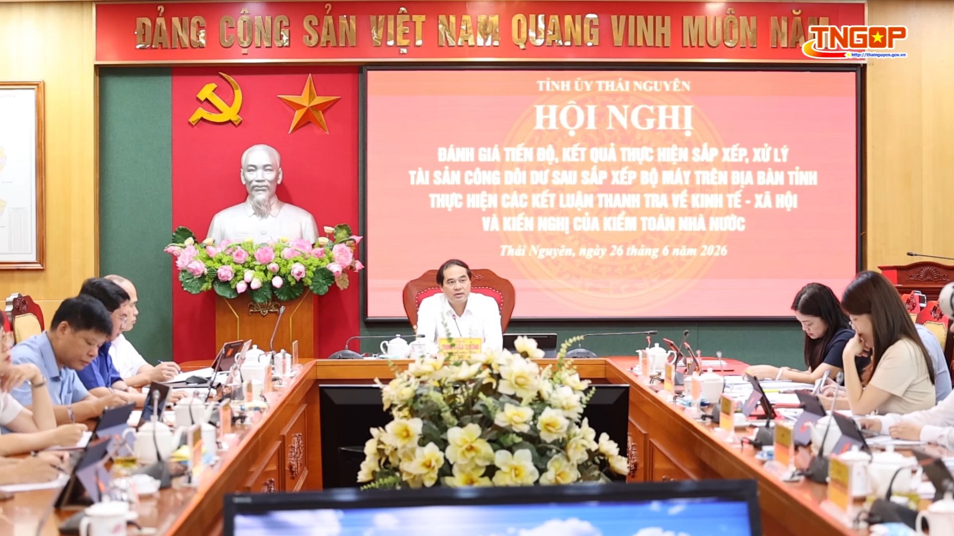 Đánh giá tiến độ sắp xếp, xử lý tài sản công dôi dư sau sắp xếp bộ máy