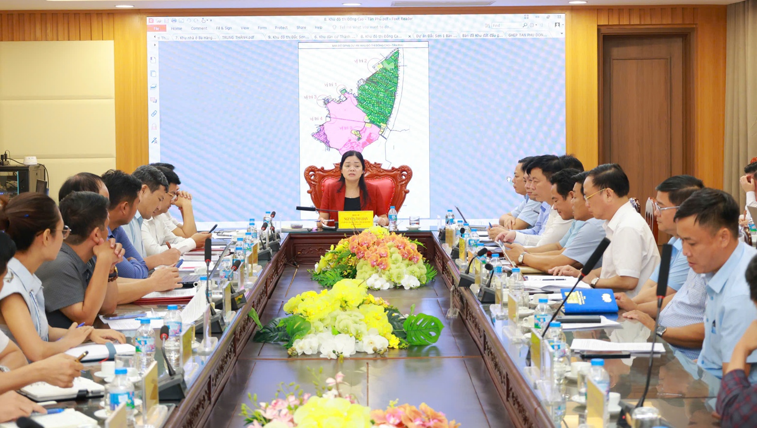 Tập trung tháo gỡ vướng mắc các dự án, đẩy nhanh tiến độ thu tiền sử dụng đất