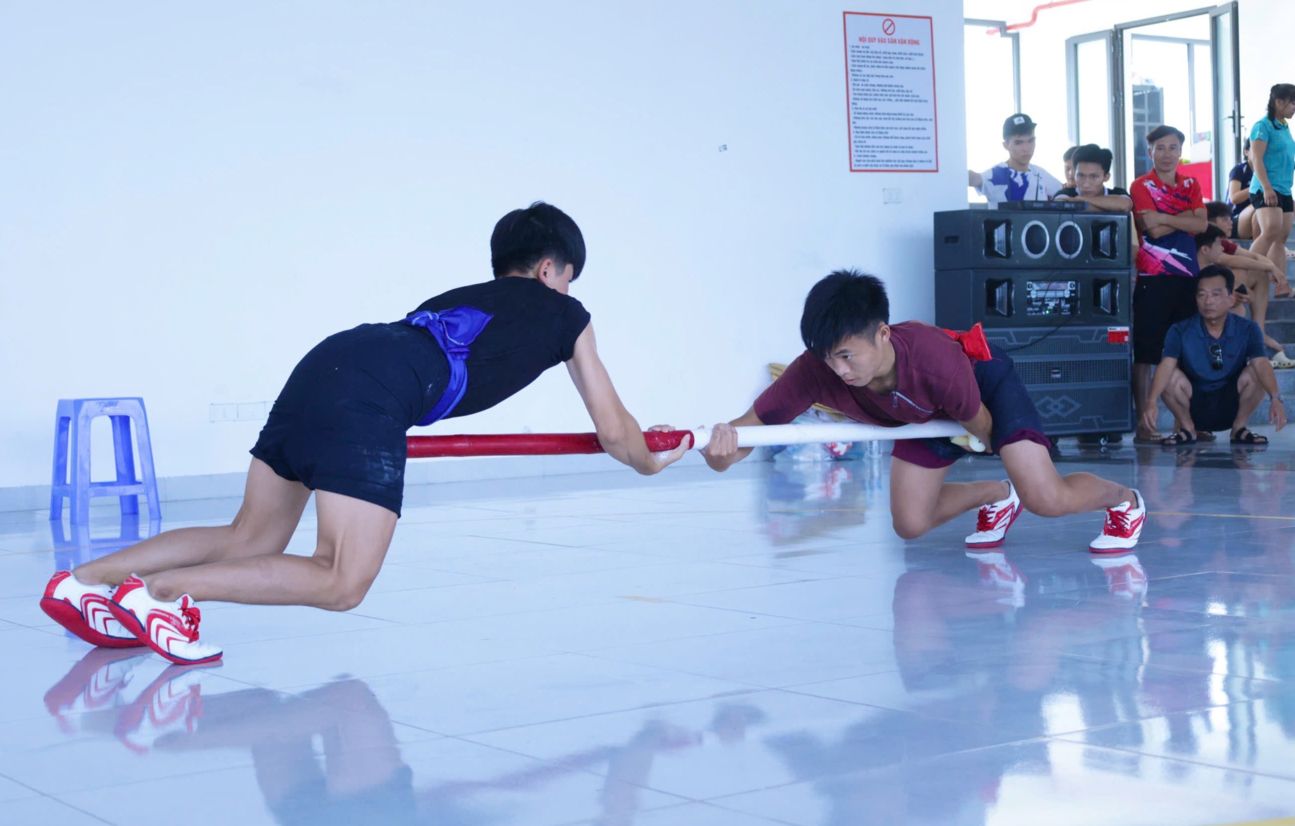 Đại hội Thể dục thể thao tỉnh: Đua tài sôi nổi ở môn điền kinh và đẩy gậy