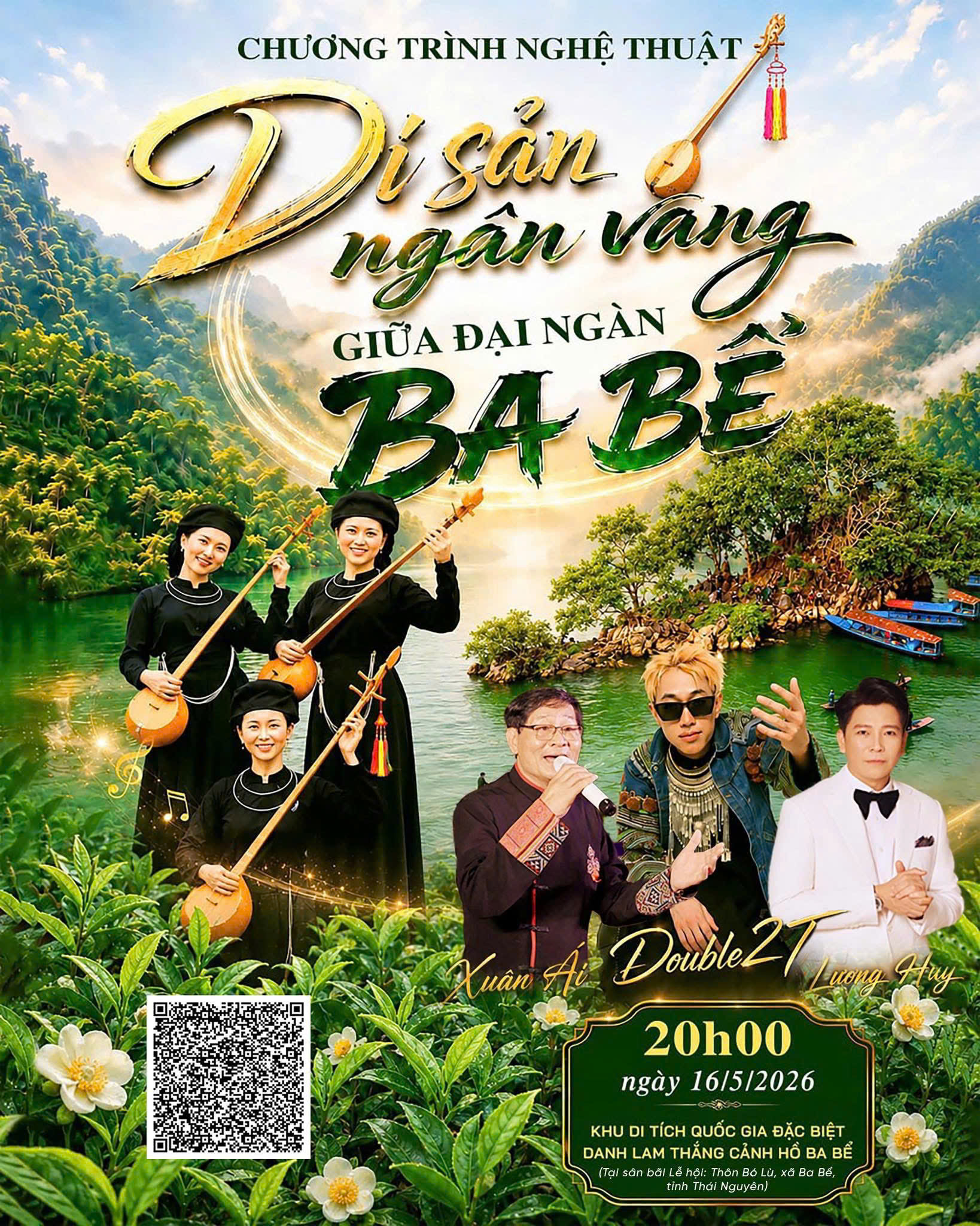 Sắc màu di sản giữa miền hồ xanh Ba Bể