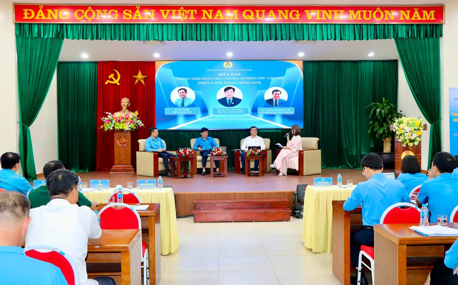 Diễn đàn “Tháng nghe đoàn viên, người lao động nói” năm 2026