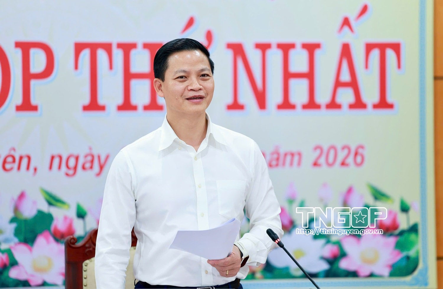 Phiên họp thứ nhất, UBND tỉnh nhiệm kỳ 2026 - 2031