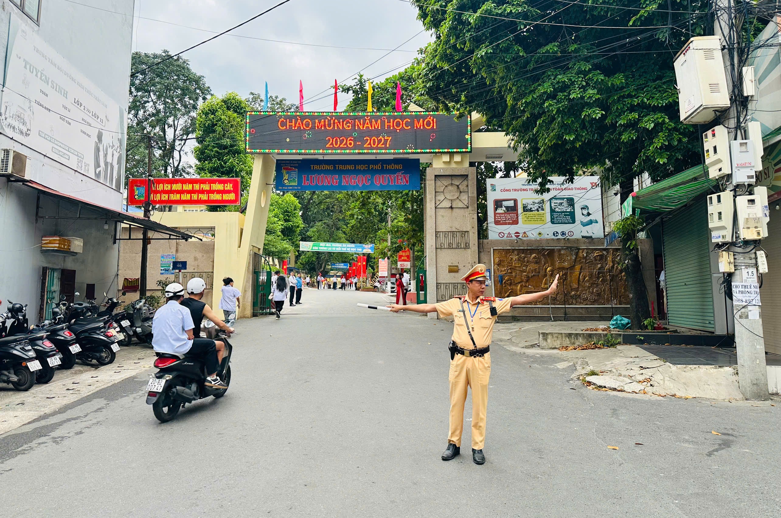 Bảo đảm trật tự, an toàn giao thông trong ngày khai giảng năm học mới
