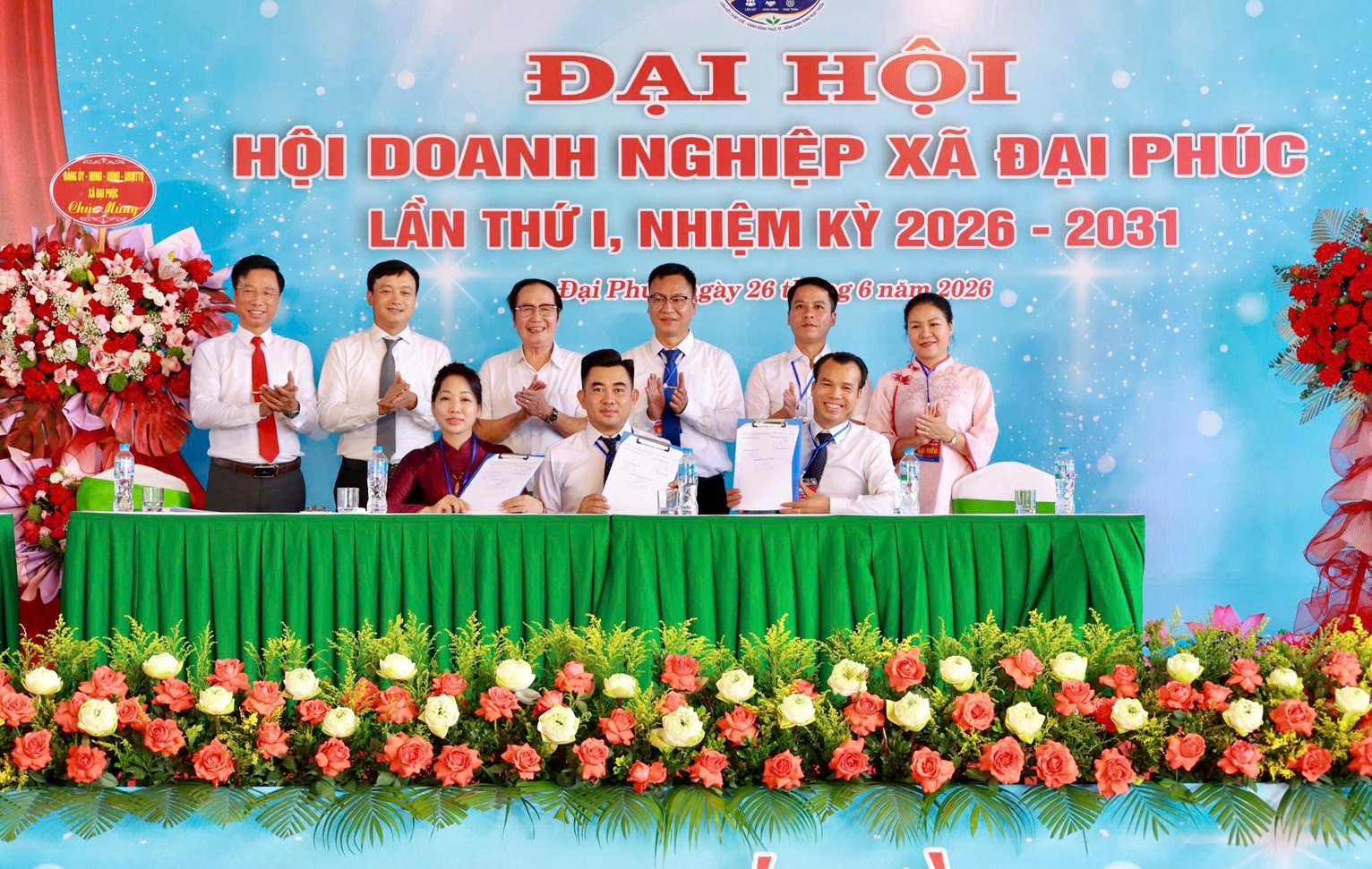 Đại hội Hội Doanh nghiệp xã Đại Phúc lần thứ I: Xây dựng cộng đồng doanh nghiệp đoàn kết, phát triển bền vững