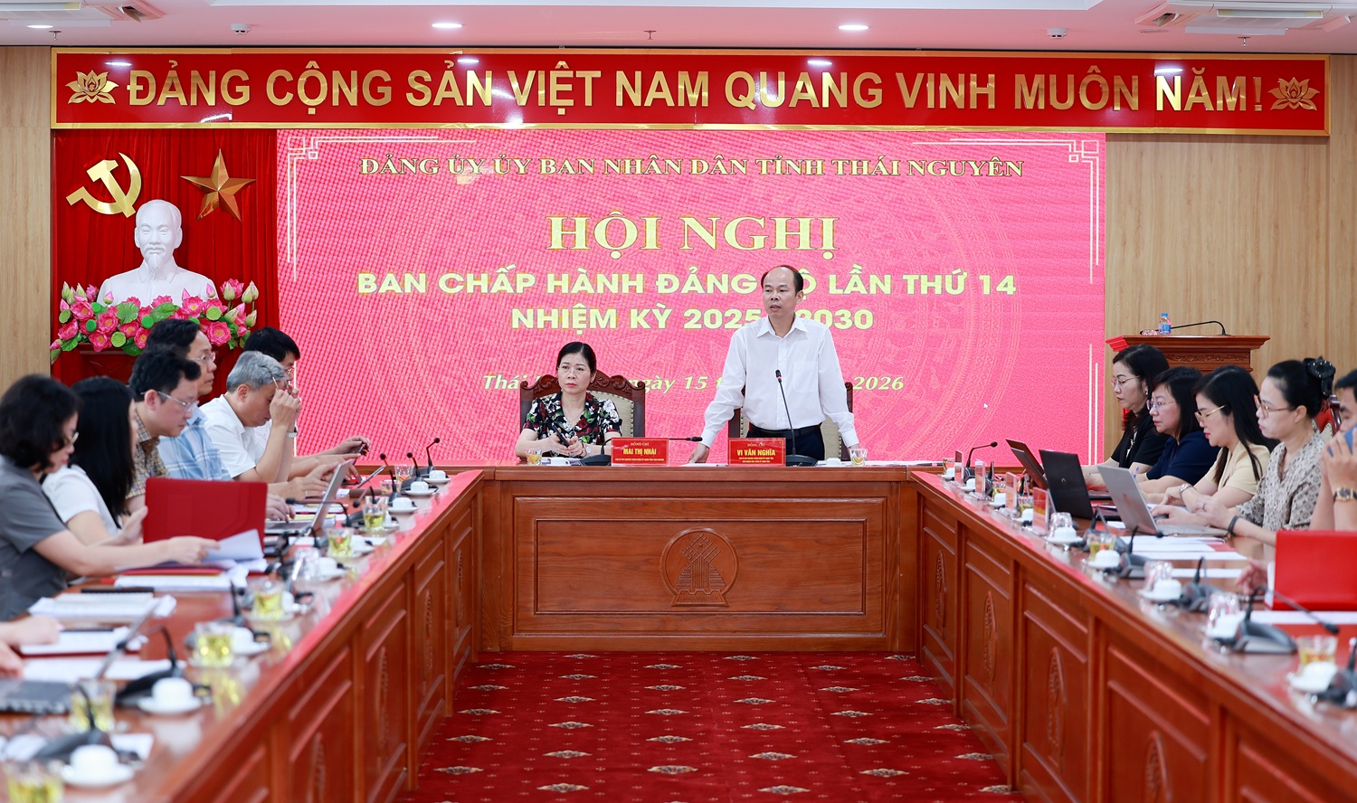 Đảng ủy UBND tỉnh sơ kết công tác lãnh đạo thực hiện nhiệm vụ chính trị 6 tháng đầu năm 2026
