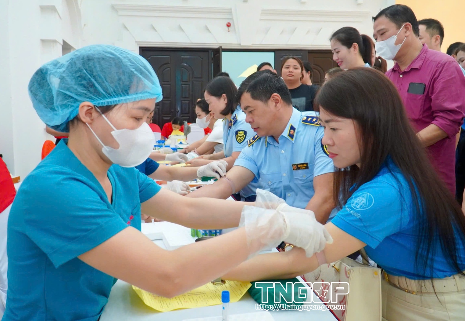 Hưởng ứng ngày Toàn dân hiến máu tình nguyện