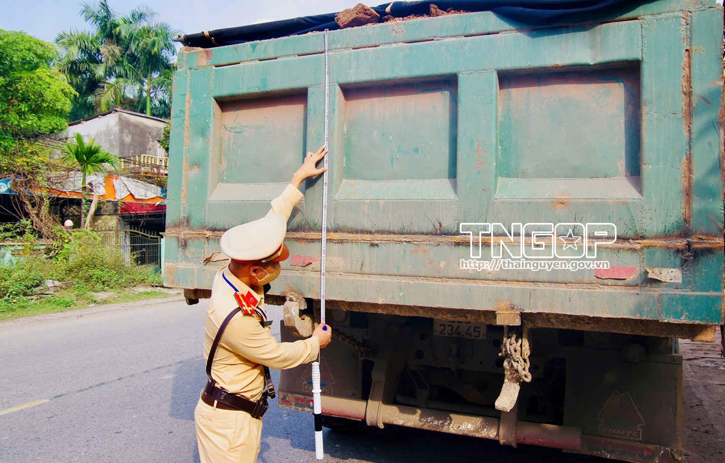 Thái Nguyên tổng rà soát xe tải tự đổ, xe sơ mi rơ moóc tải trọng lớn