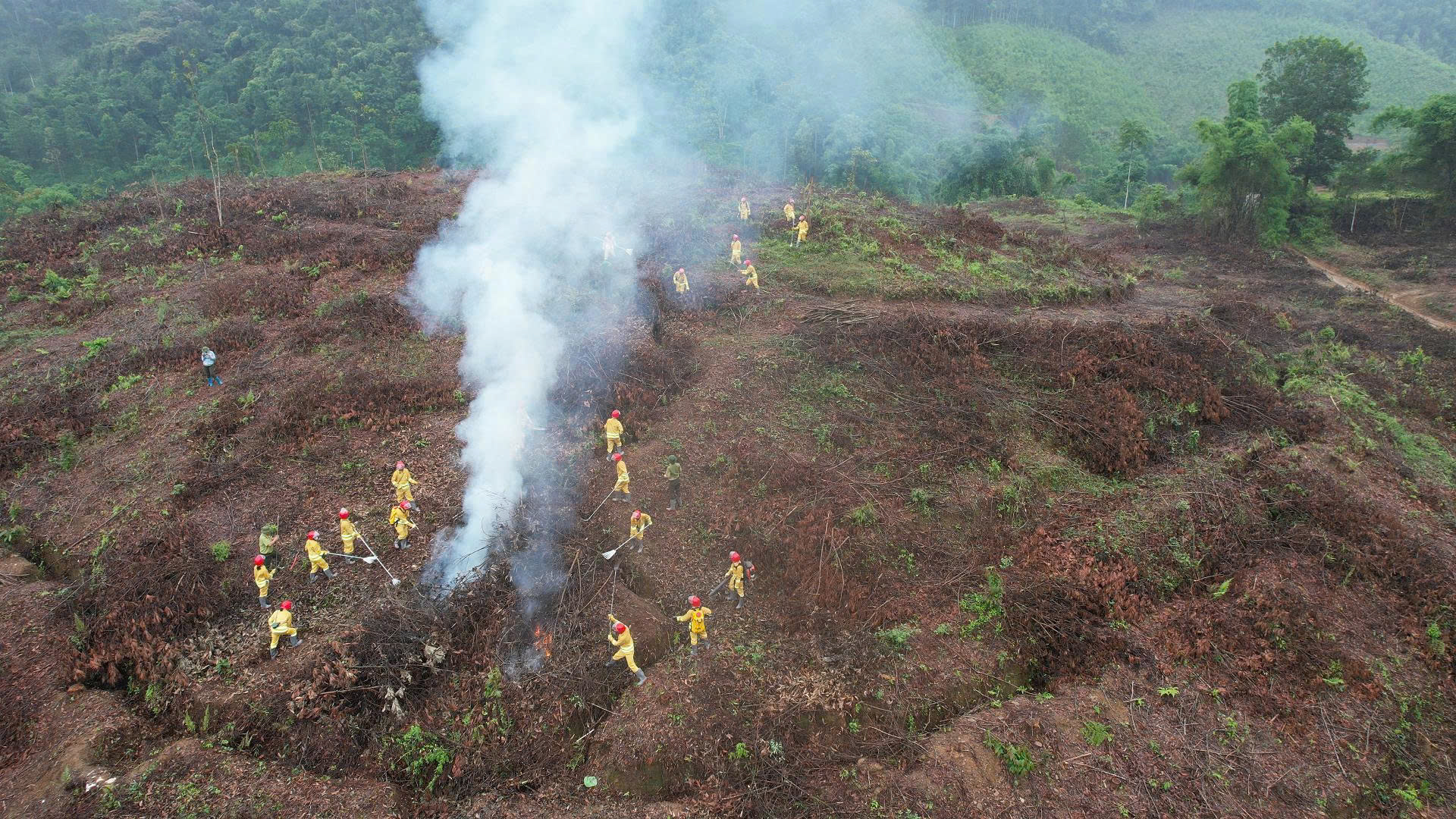 Tiếp tục quyết liệt triển khai có hiệu quả các biện pháp phòng cháy, chữa cháy rừng