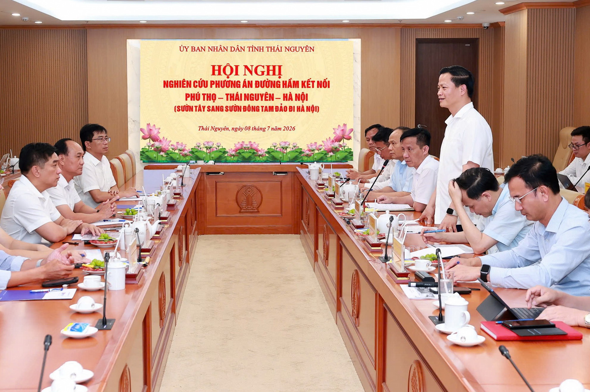 Tập đoàn Đèo Cả nghiên cứu phương án đường hầm kết nối Phú Thọ - Thái Nguyên - Hà Nội