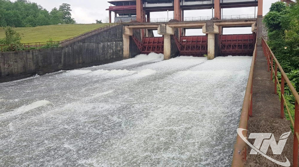 Thái Nguyên điều tiết xả nước qua tràn hồ Núi Cốc từ 12 giờ 00 phút ngày 23/8/2026