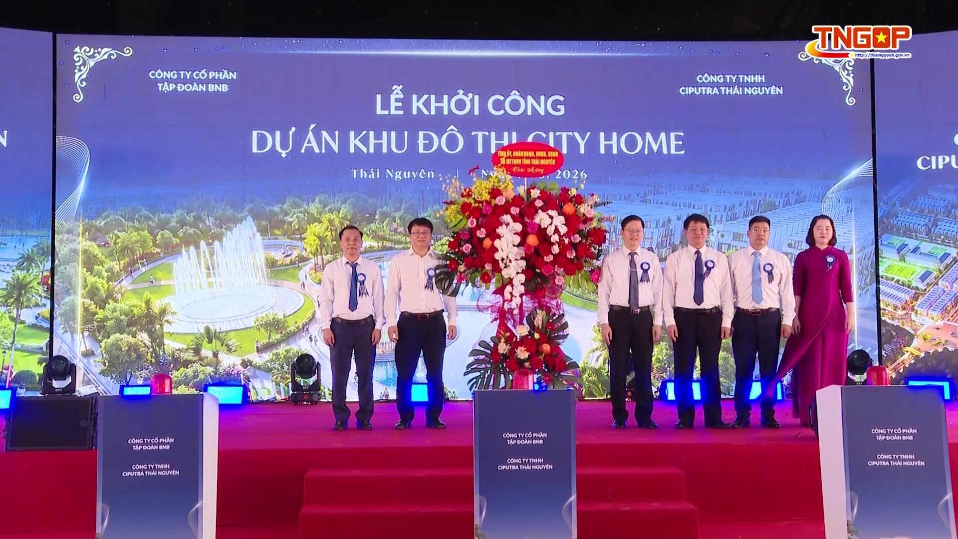 Khởi công Dự án Khu đô thị City Home