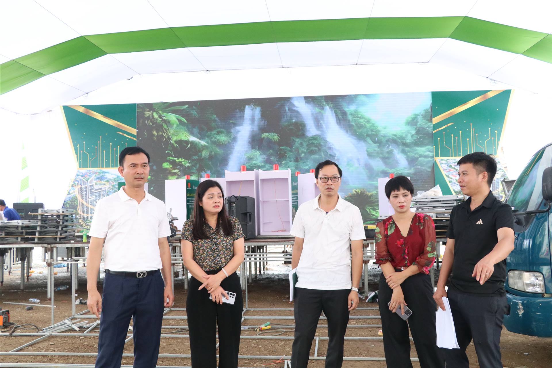 Lãnh đạo tỉnh kiểm tra công tác chuẩn bị Lễ khởi công các dự án nhà ở xã hội trên địa bàn tỉnh