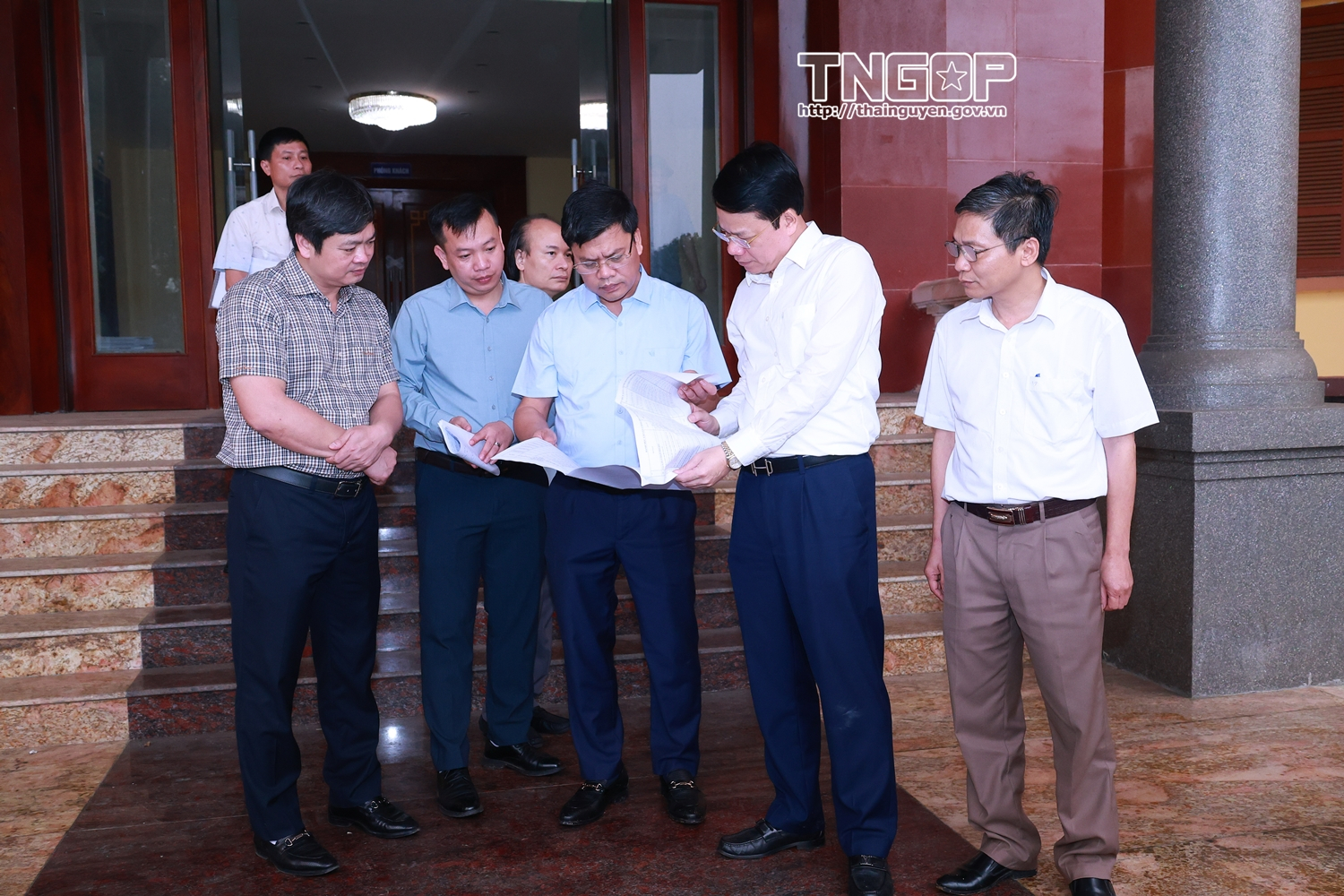 Lãnh đạo tỉnh kiểm tra tiến độ các công trình, dự án khu vực phía Bắc tỉnh