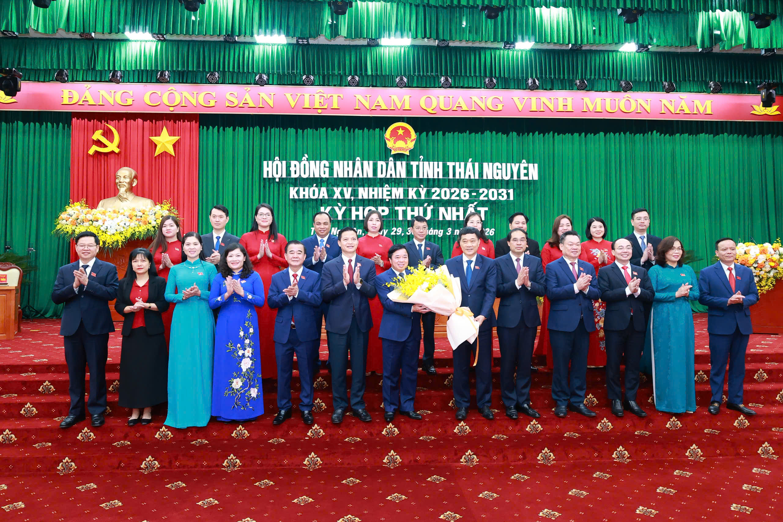 Kiện toàn các chức danh của HĐND tỉnh Thái Nguyên khóa XV, nhiệm kỳ 2026 - 2031