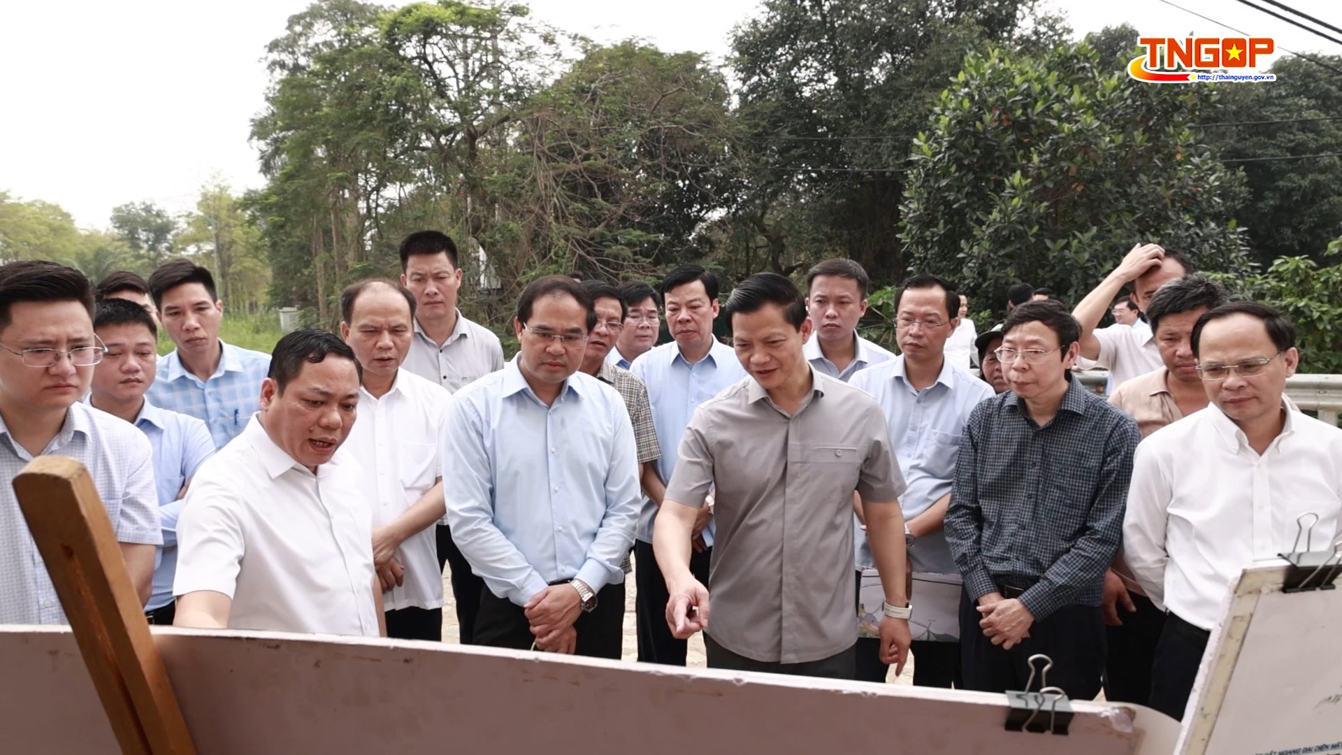 Lãnh đạo tỉnh kiểm tra hiện trường dự kiến đầu tư các công trình, dự án giao thông, hạ tầng trọng điểm