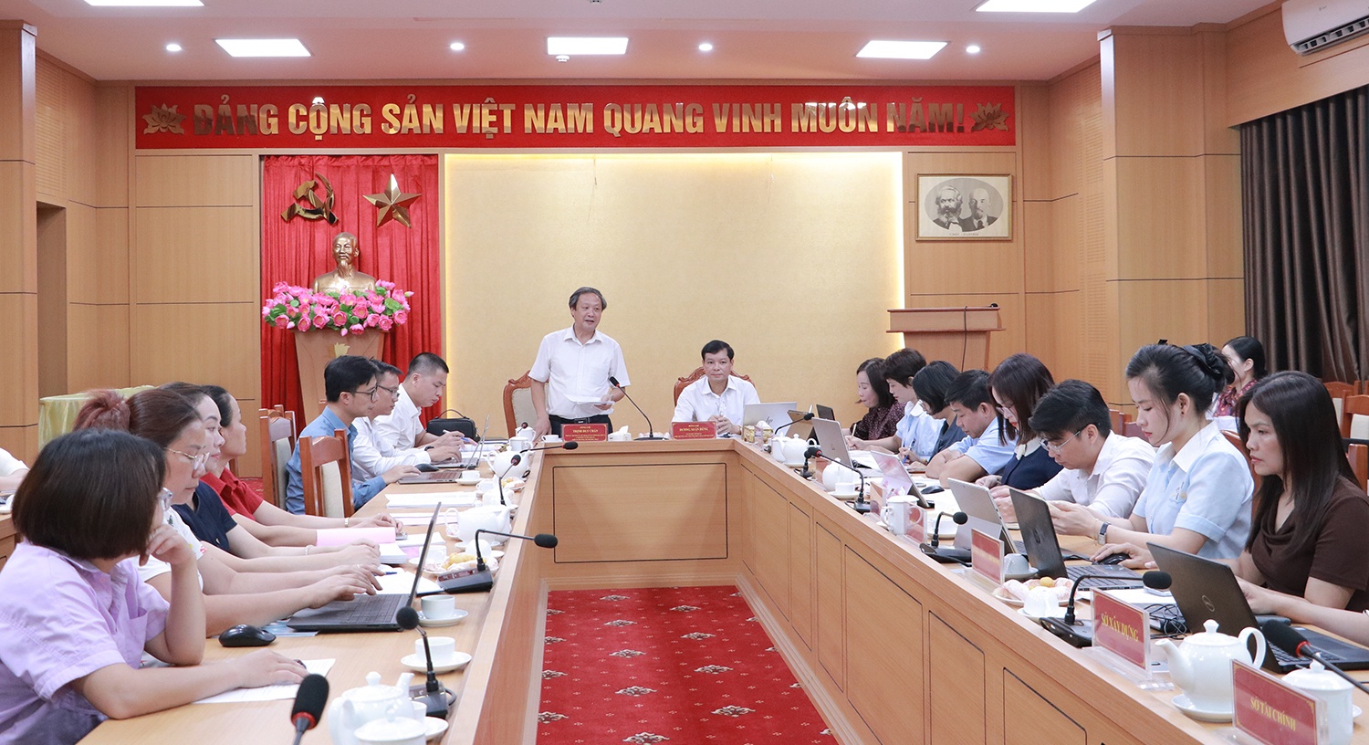 Nghiệm thu kết quả điều tra cơ sở hành chính, sự nghiệp năm 2026 tỉnh Thái Nguyên