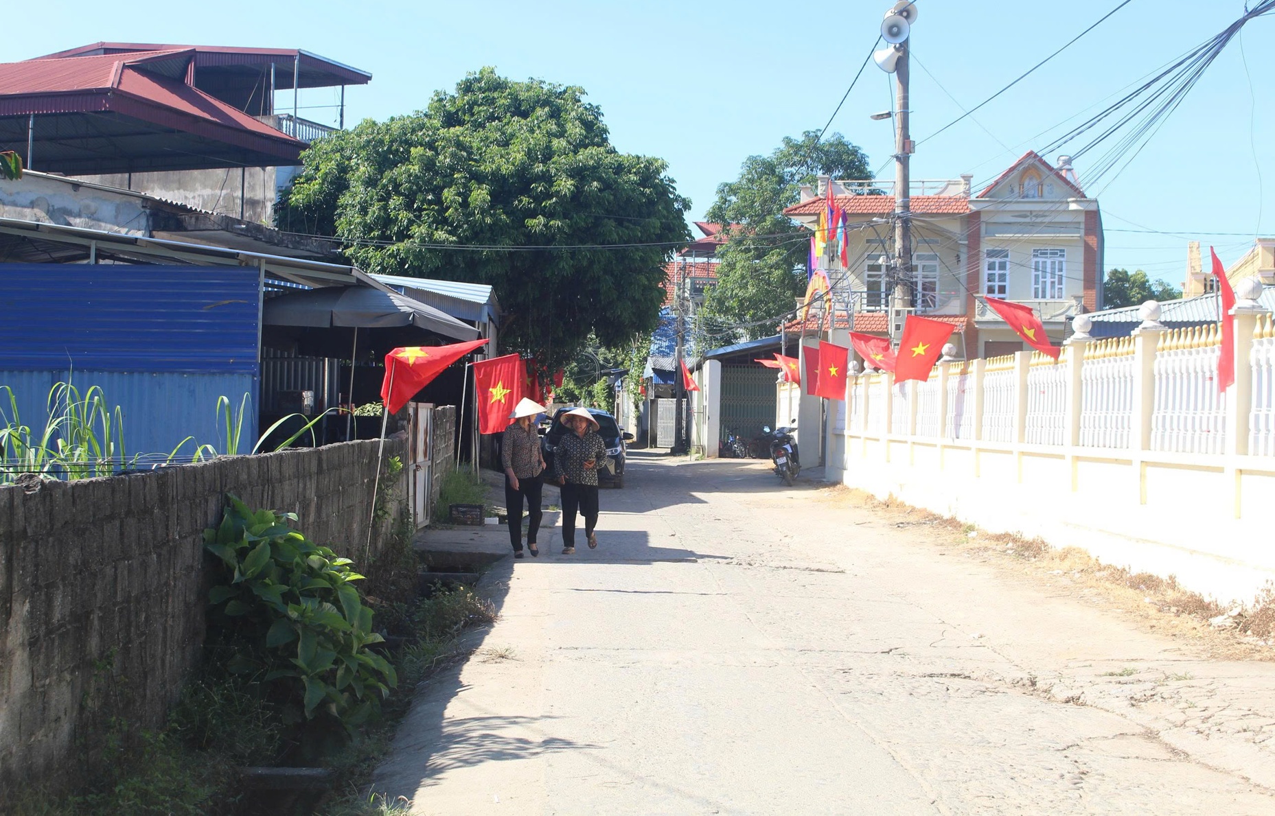 Đồng thuận mở rộng đường, tạo diện mạo nông thôn mới ở Đại Phúc