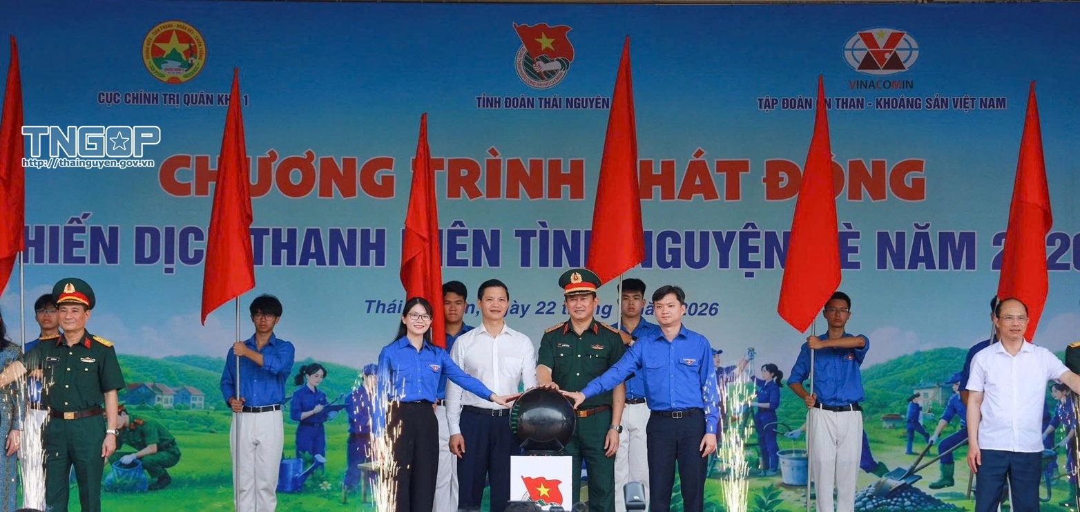 Nhiều hoạt động hưởng ứng Chương trình phát động Chiến dịch thanh niên tình nguyện hè năm 2026