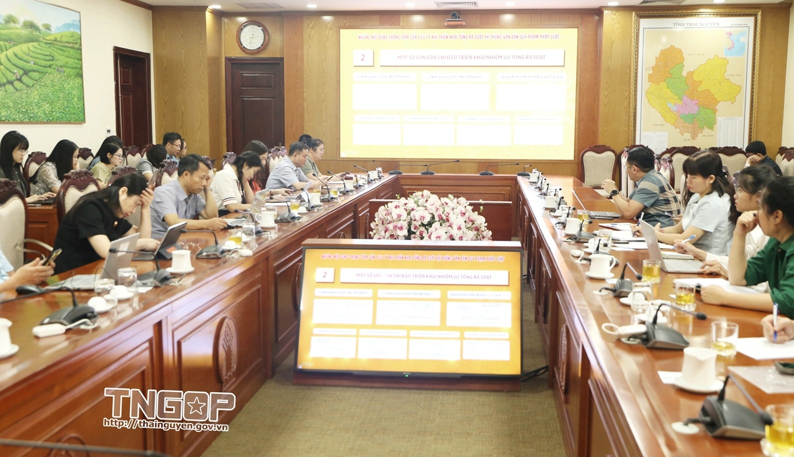 Tập huấn, triển khai nhiệm vụ tổng rà soát hệ thống văn bản quy phạm pháp luật