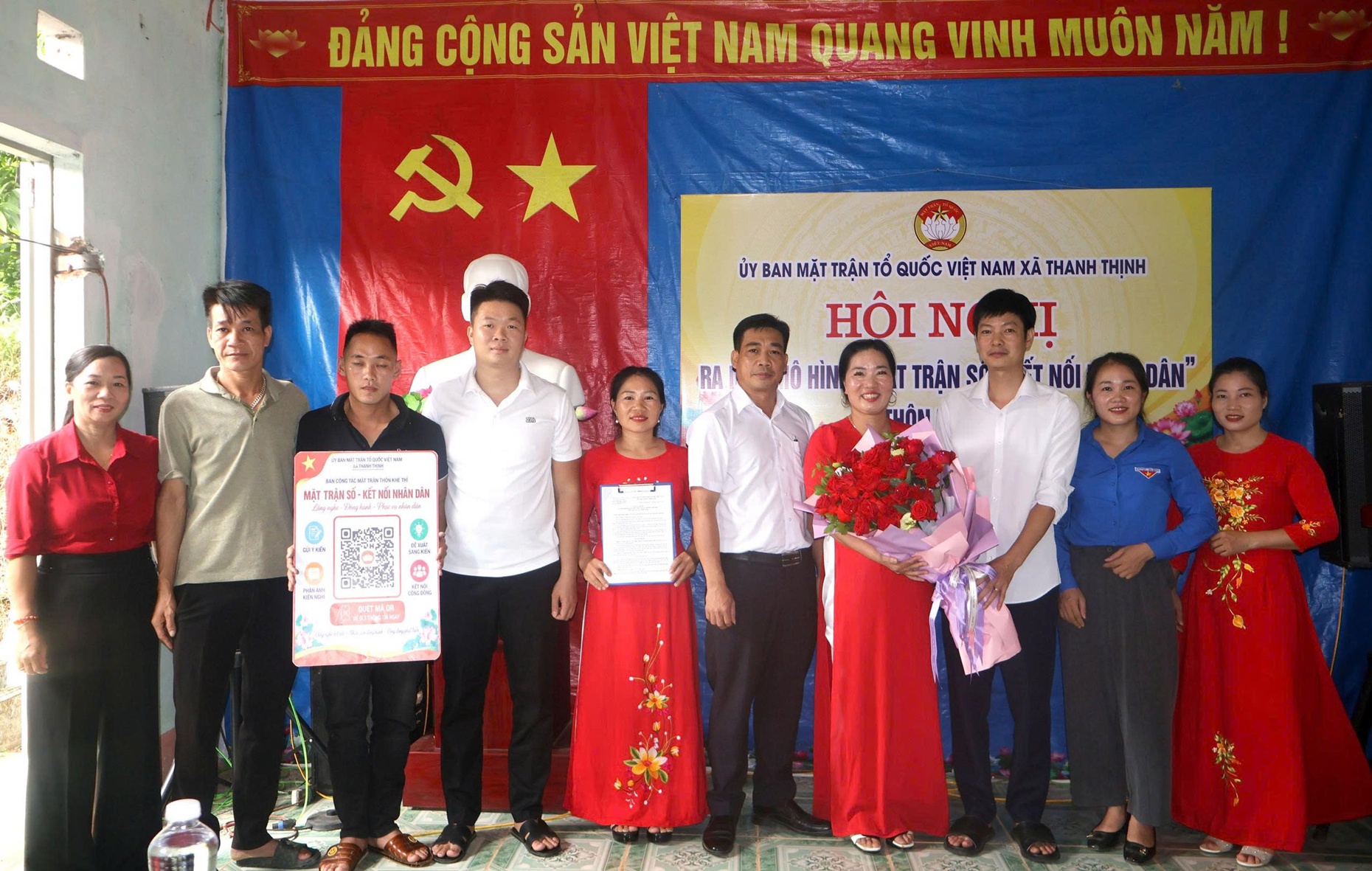 Xã Thanh Thịnh ra mắt mô hình “Mặt trận số, kết nối Nhân dân”
