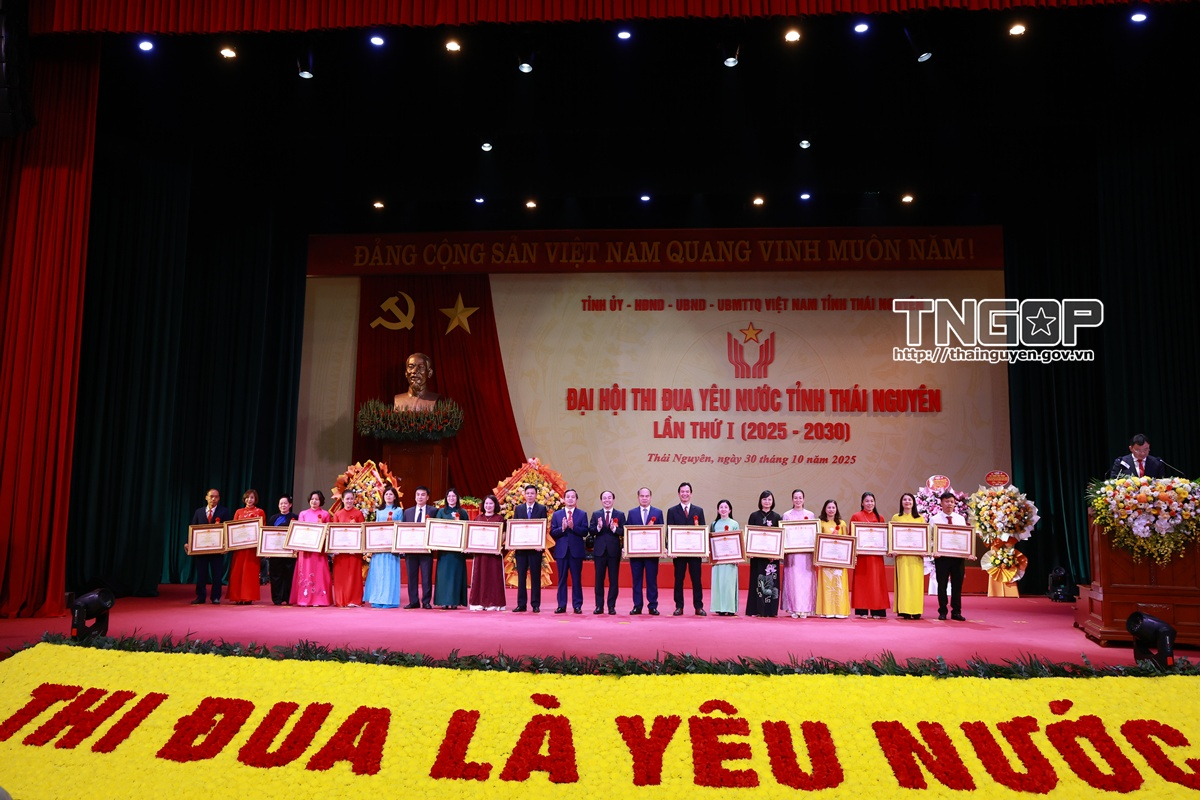 Thái Nguyên ban hành Quy định mới về thi đua, khen thưởng