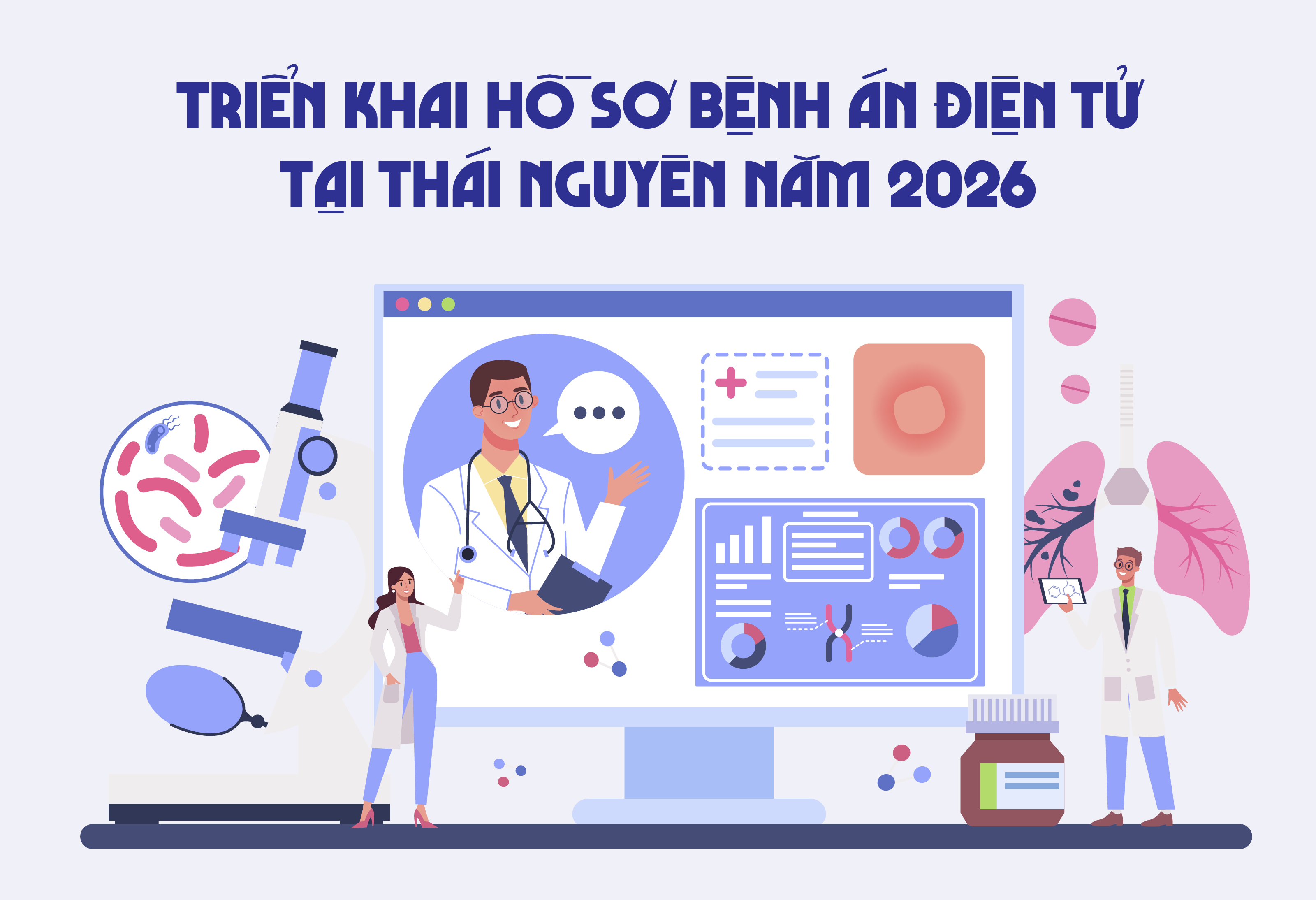 Triển khai hồ sơ bệnh án điện tử tại Thái Nguyên năm 2026