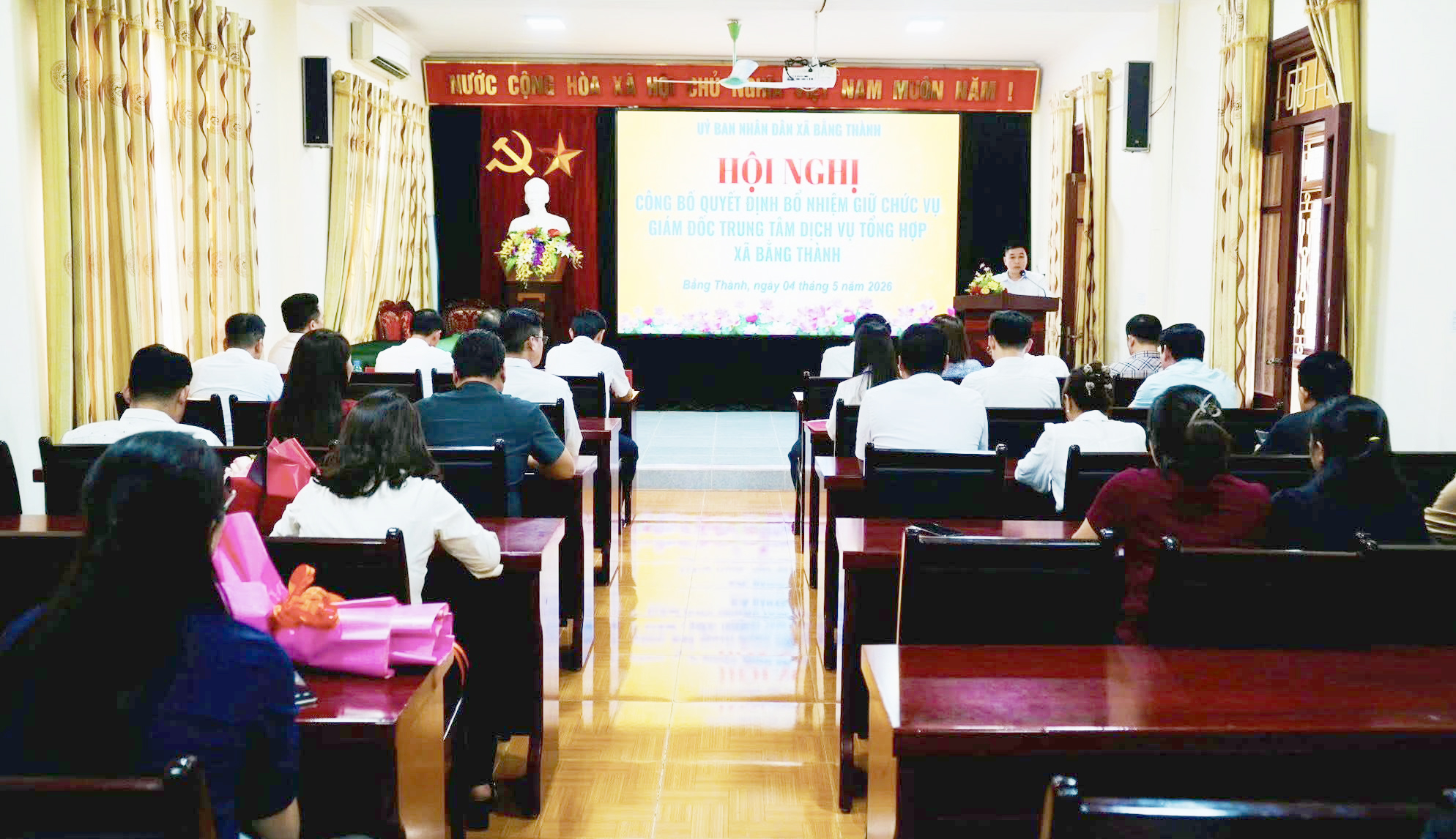 Bảo đảm Trung tâm Dịch vụ tổng hợp cấp xã hoạt động hiệu quả