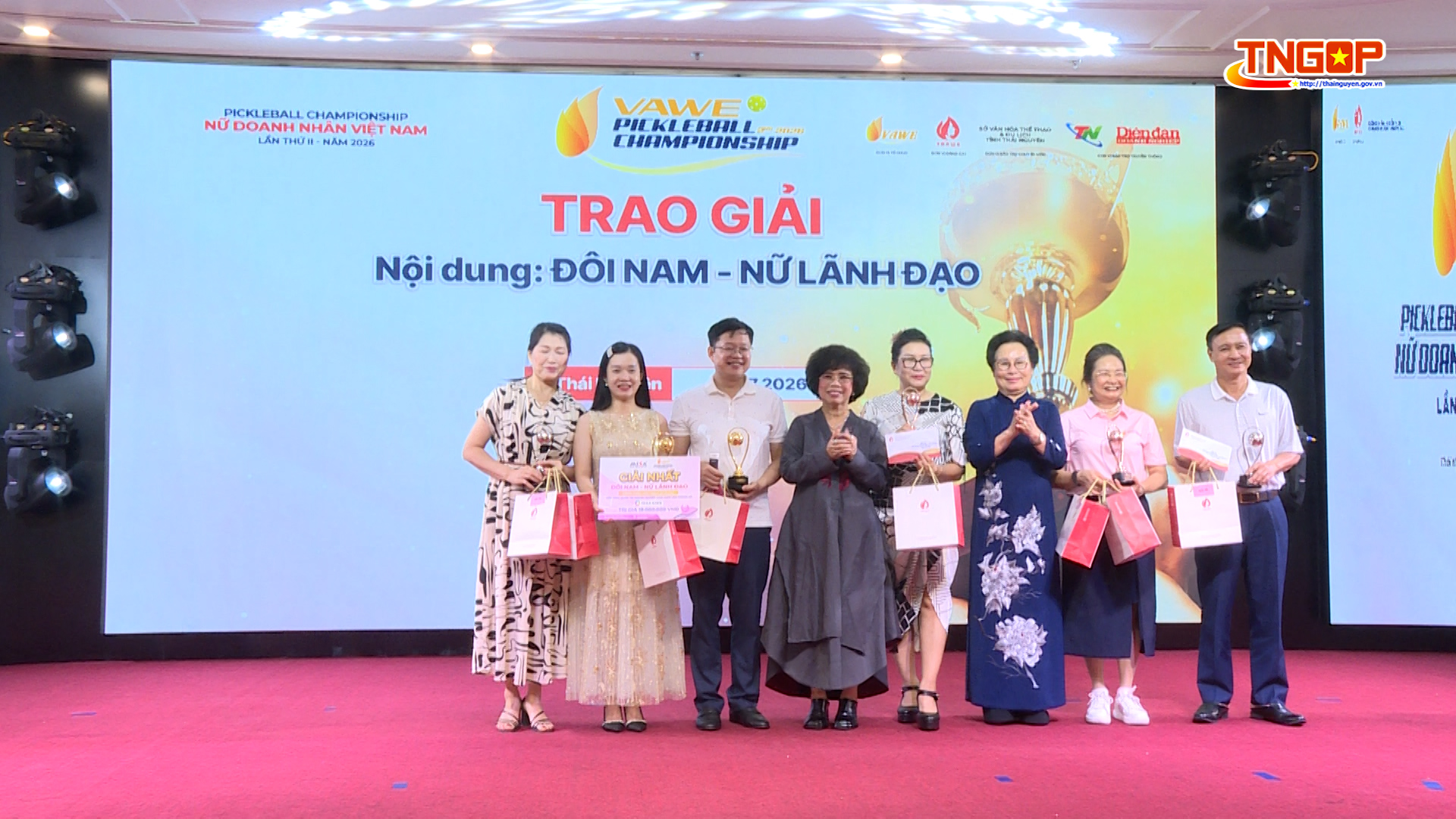 Hiệp hội Nữ doanh nhân Việt Nam tổ chức thành công Hội nghị Ban Chấp hành Hiệp hội lần thứ VIII và Giải Pickleball tại tỉnh Thái Nguyên