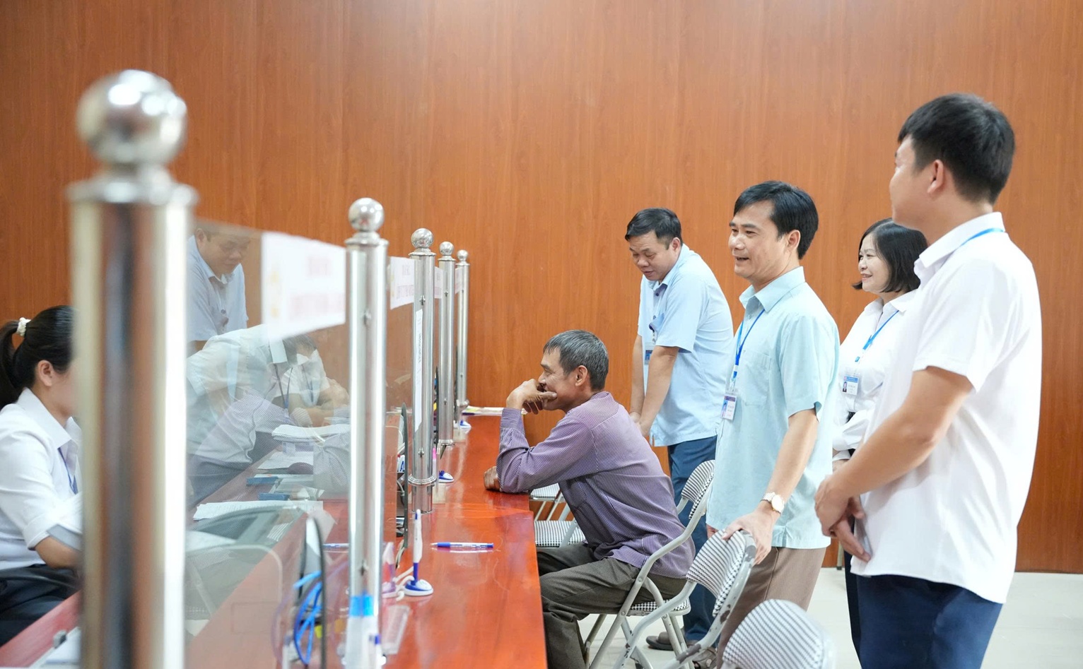 Kiểm tra công vụ, cải cách hành chính tại xã Trần Phú
