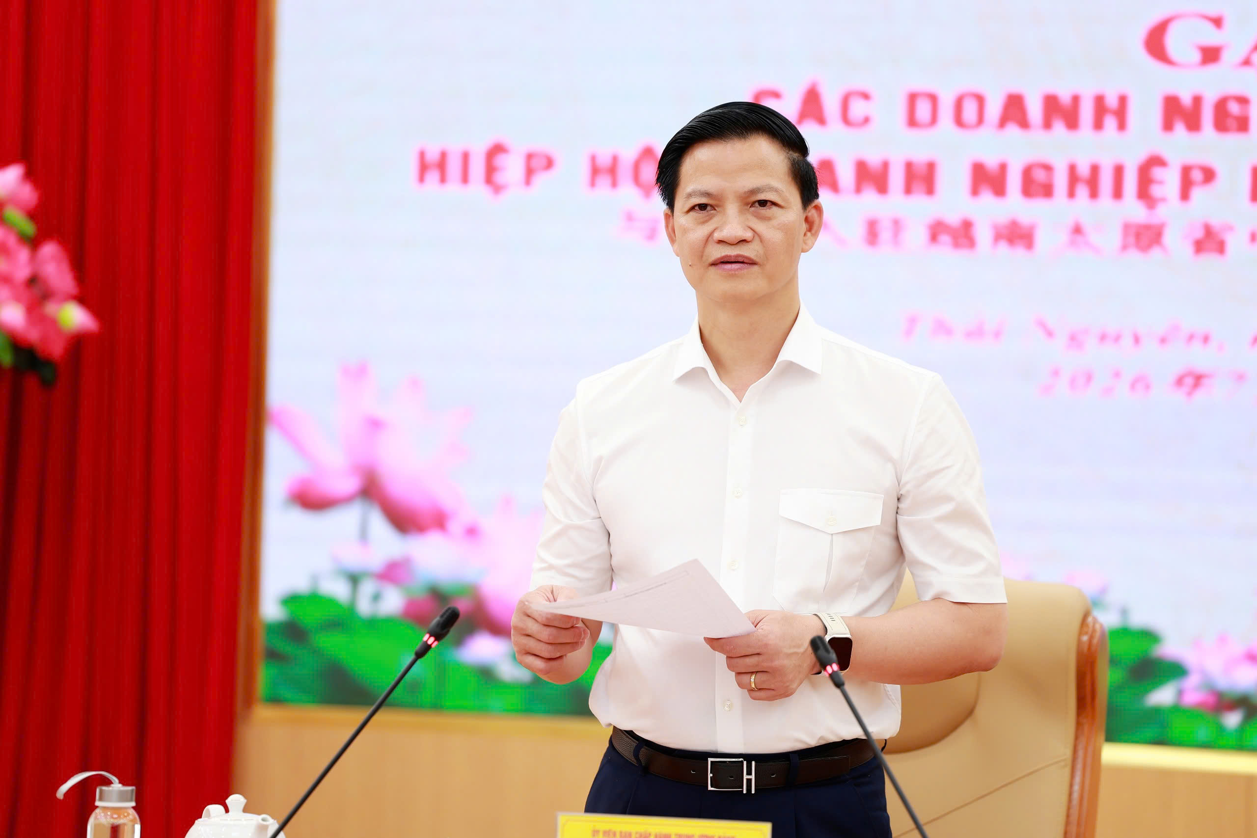Thái Nguyên đồng hành xây dựng cộng đồng doanh nghiệp FDI Trung Quốc phát triển bền vững