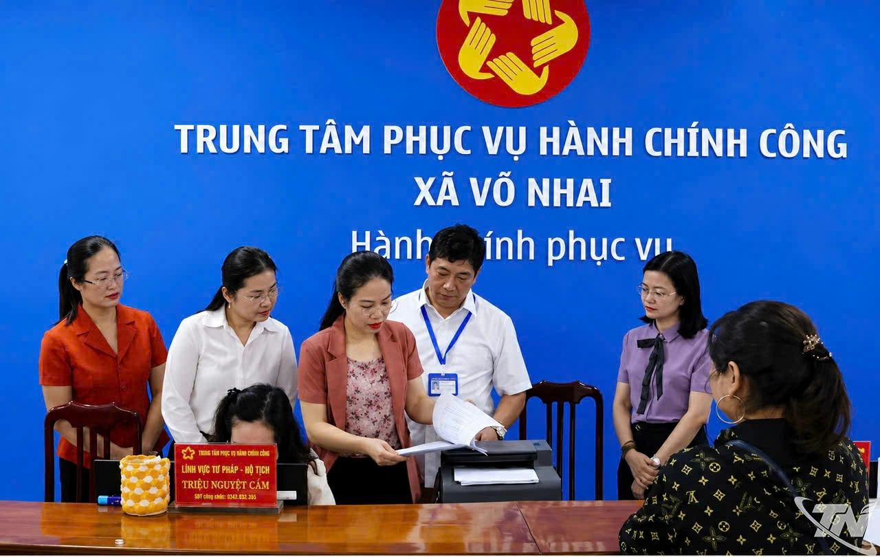 Võ Nhai đẩy mạnh chuyển đổi số phục vụ người dân