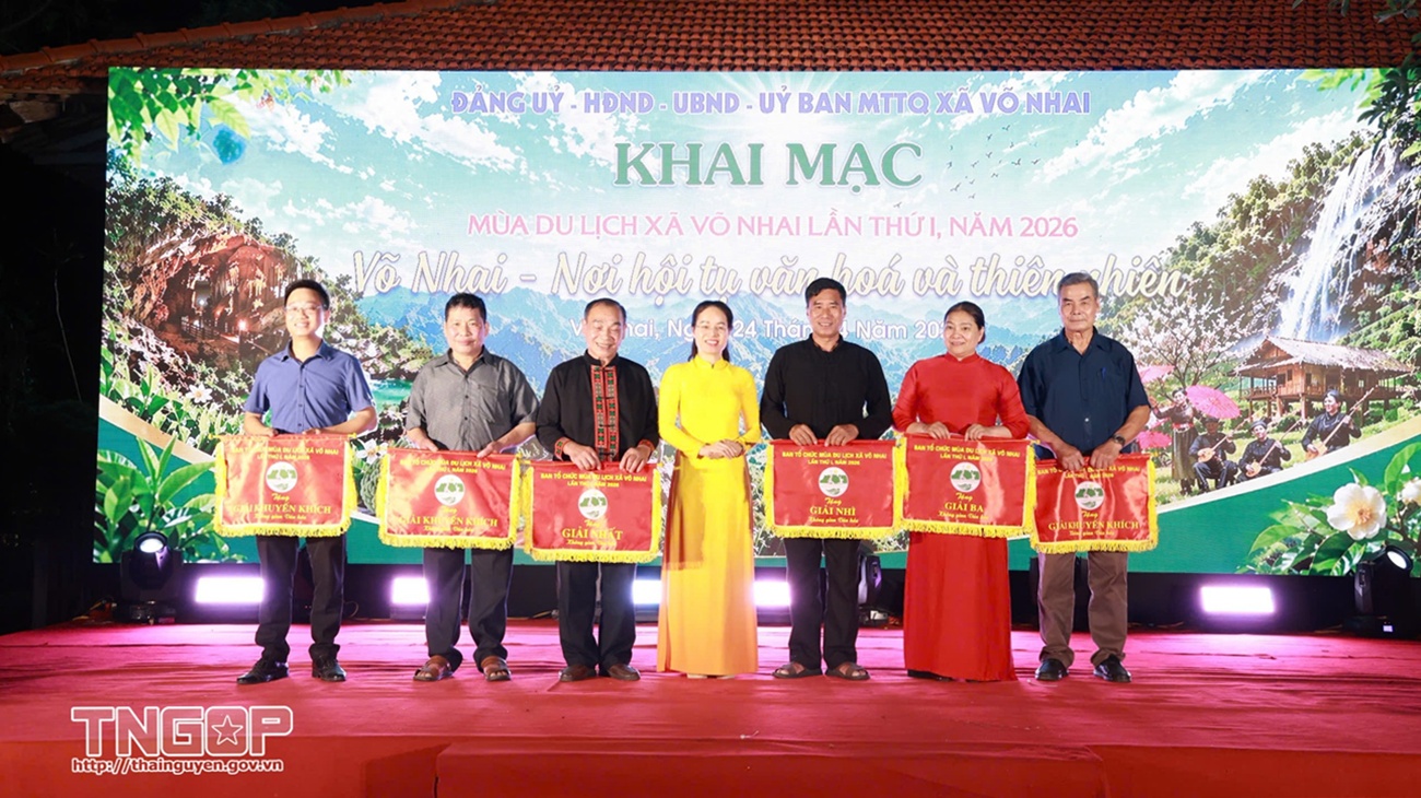 Khai mạc Mùa du lịch xã Võ Nhai lần thứ I, năm 2026