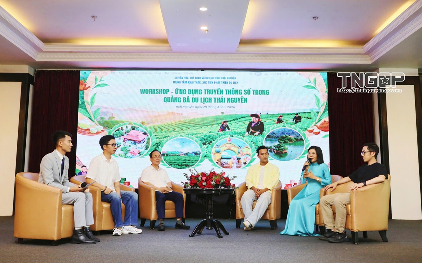 Workshop ứng dụng truyền thông số trong quảng bá du lịch Thái Nguyên