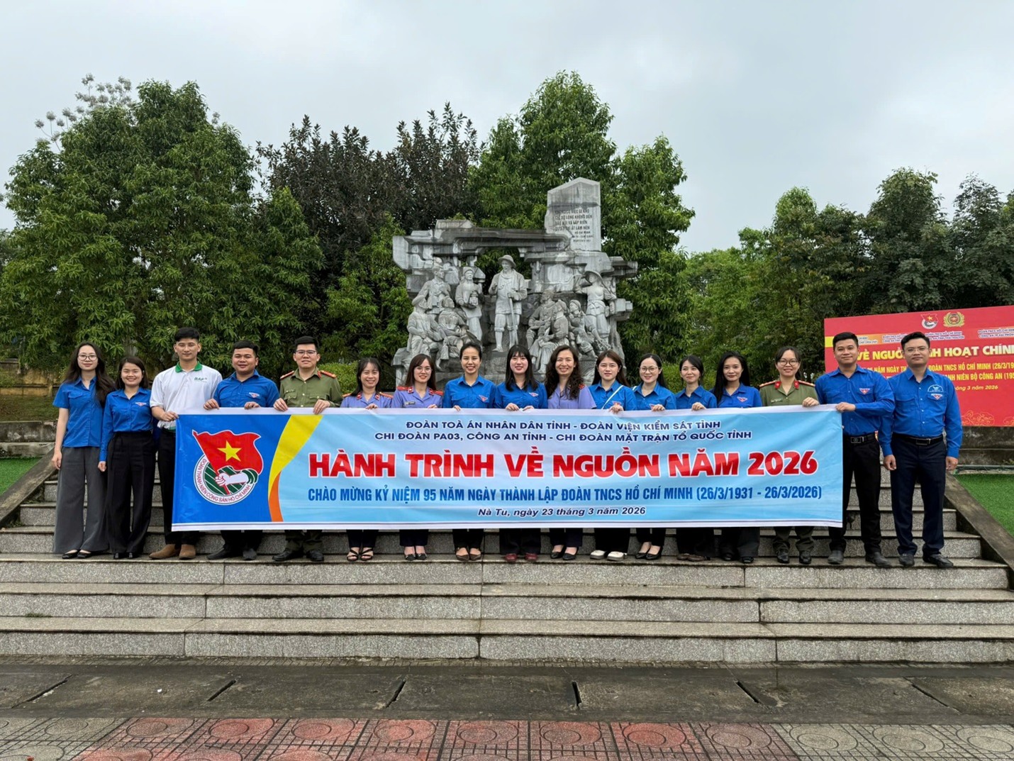 Chi đoàn Viện kiểm sát nhân dân tỉnh Thái Nguyên tổ chức chương trình “Hành trình về nguồn - Kết nối yêu thương” năm 2026