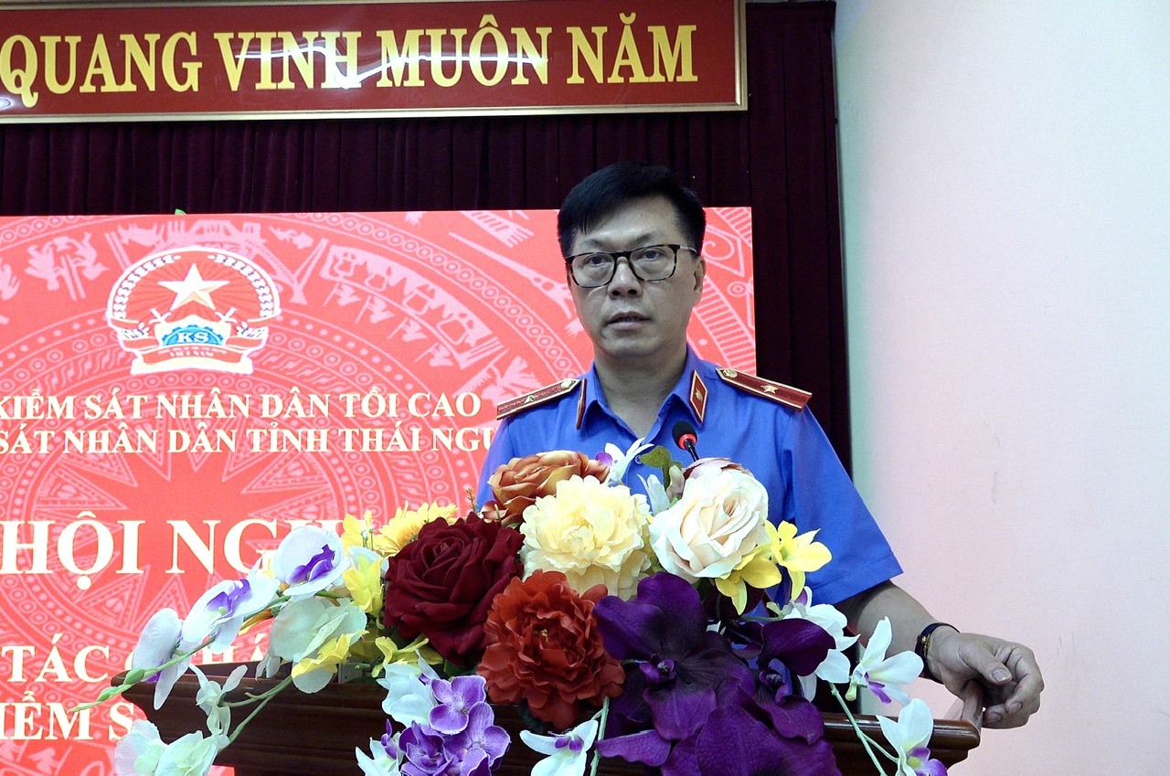 Tổ chức hội nghị tập huấn đăng ký Chữ ký số trực tuyến trong ngành Kiểm sát tỉnh Thái Nguyên 