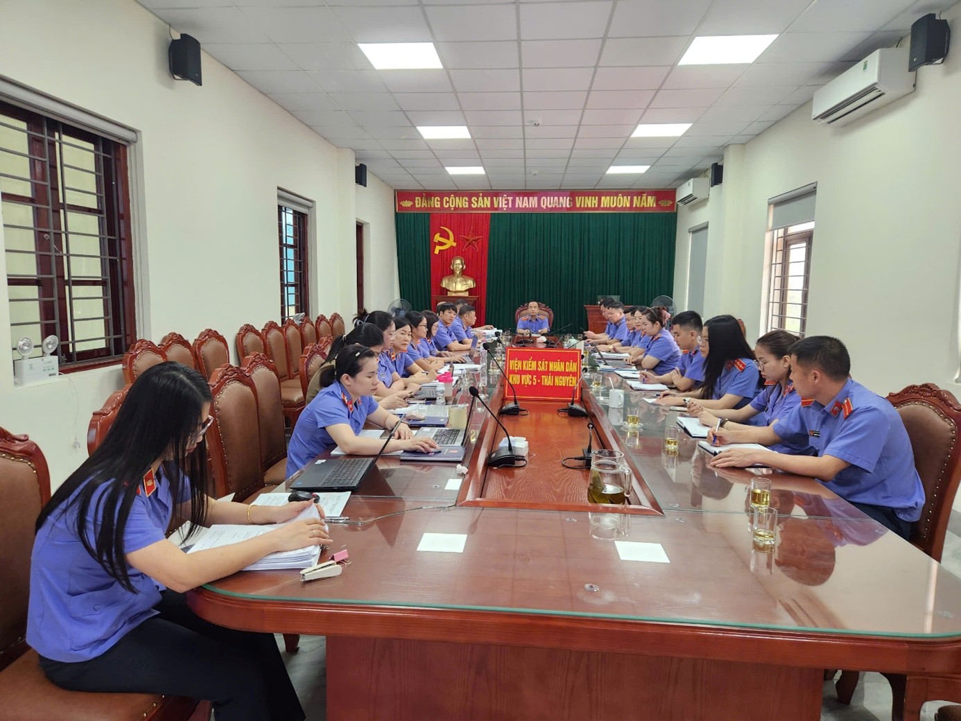 VKSND KV 5: Tổ chức sơ kết công tác 06 tháng đầu năm 2026