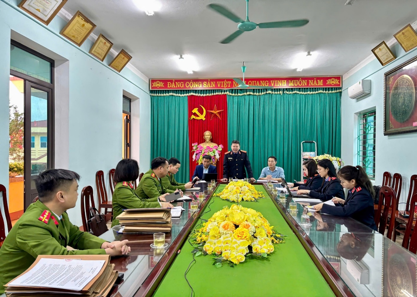 VKSND khu vực 5 – Thái Nguyên trực tiếp kiểm sát thi hành án hình sự tại cộng đồng