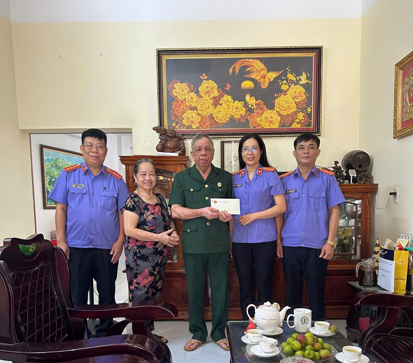 VKSND khu vực 6 – Thái Nguyên  ấm áp hoạt động tri ân ngày thương binh - liệt sĩ 27/7
