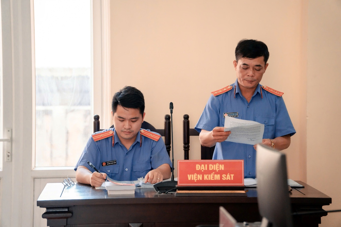 Lãnh đạo VKSND khu vực 6 – Thái Nguyên  trực tiếp thực hành quyền công tố,  kiểm sát xét xử vụ án ma túy