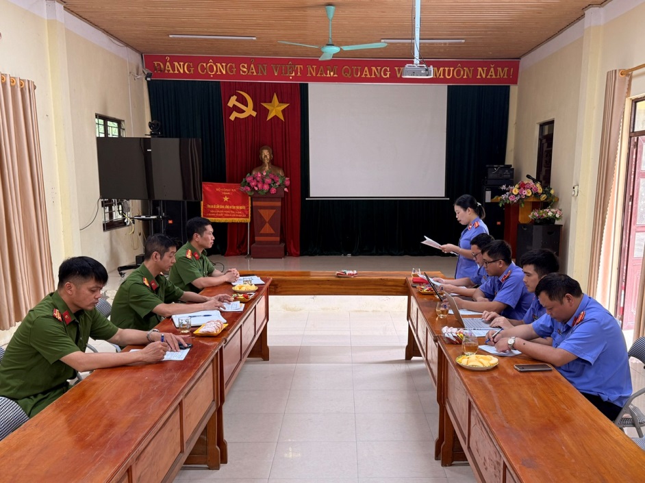 VKSND khu vực 7 - Thái Nguyên quyết tâm thực hiện vượt chỉ tiêu trực tiếp kiểm sát tin báo, tố giác về tội phạm