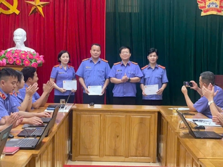 VKSND khu vực 7 sôi nổi tổ chức cuộc thi  “bác hồ với ATK chợ đồn - dấu ấn không phai”