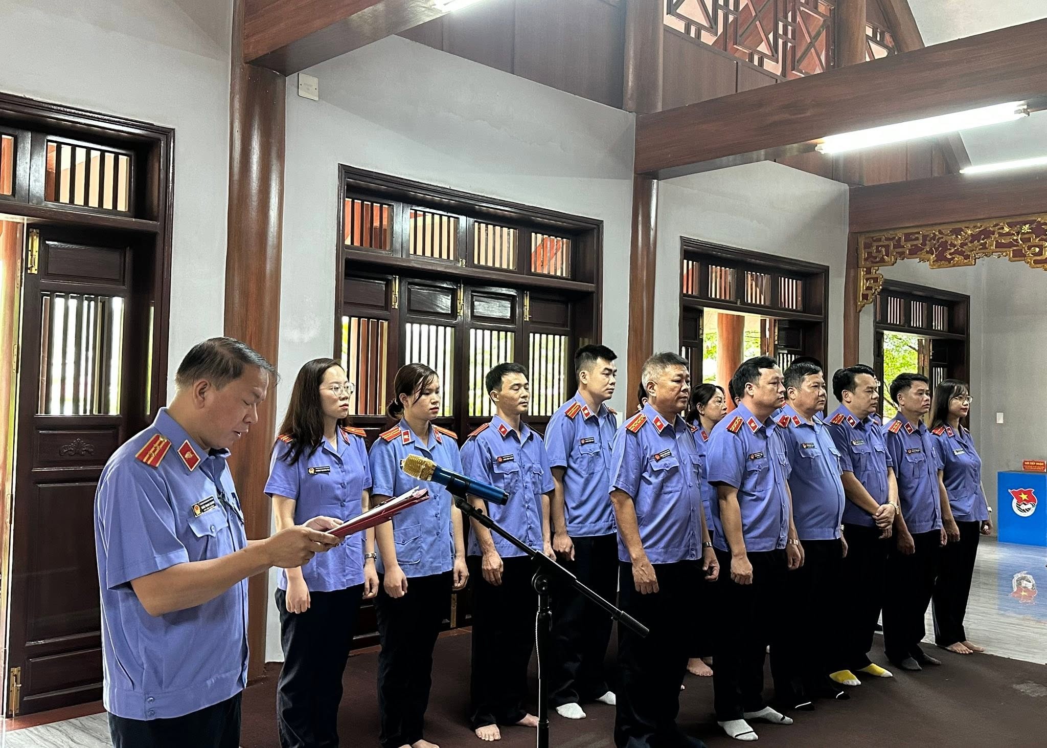 VKSND khu vực 8 – hành trình về nguồn  bồi đắp lý tưởng cách mạng