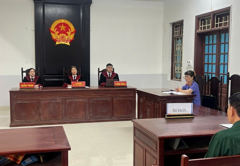 Phòng 10 - VKSND tỉnh Thái Nguyên thực hiện công tác kiểm sát xét xử án hành chính phúc thẩm