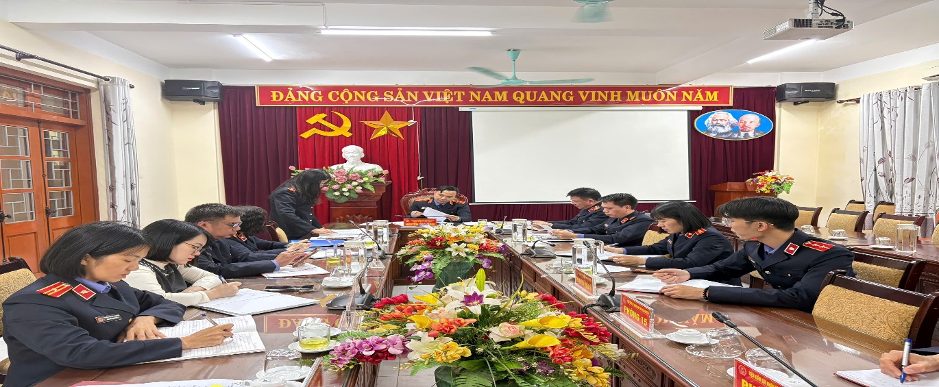 Phòng 2 VKSND tỉnh Thái Nguyên triển khai công tác năm 2026