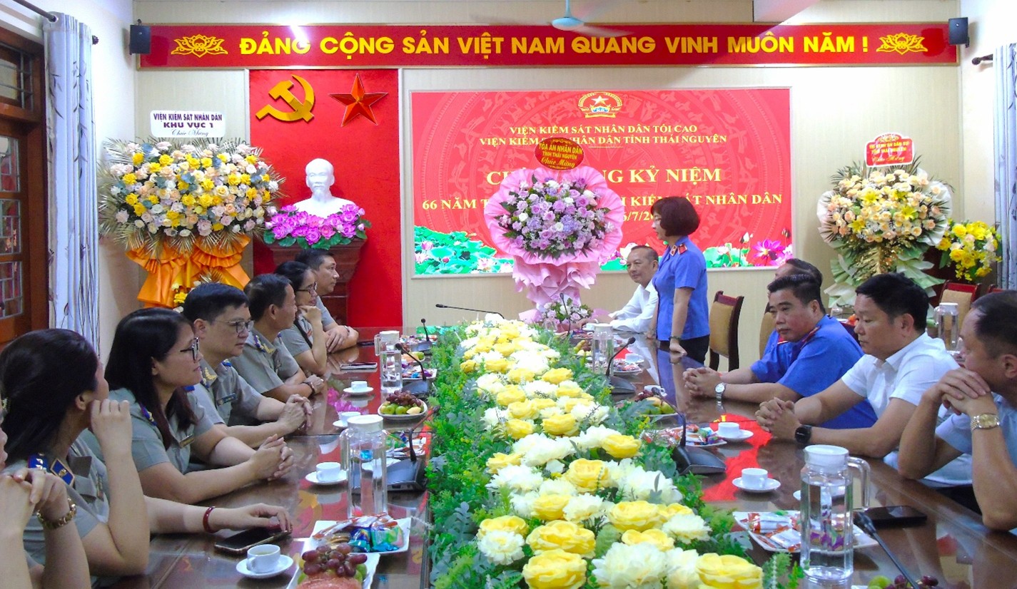 Tự hào truyền thống 66 năm ngành Kiểm sát nhân dân – VKSND hai cấp tỉnh Thái Nguyên tiếp nối truyền thống, vững bước phát triển