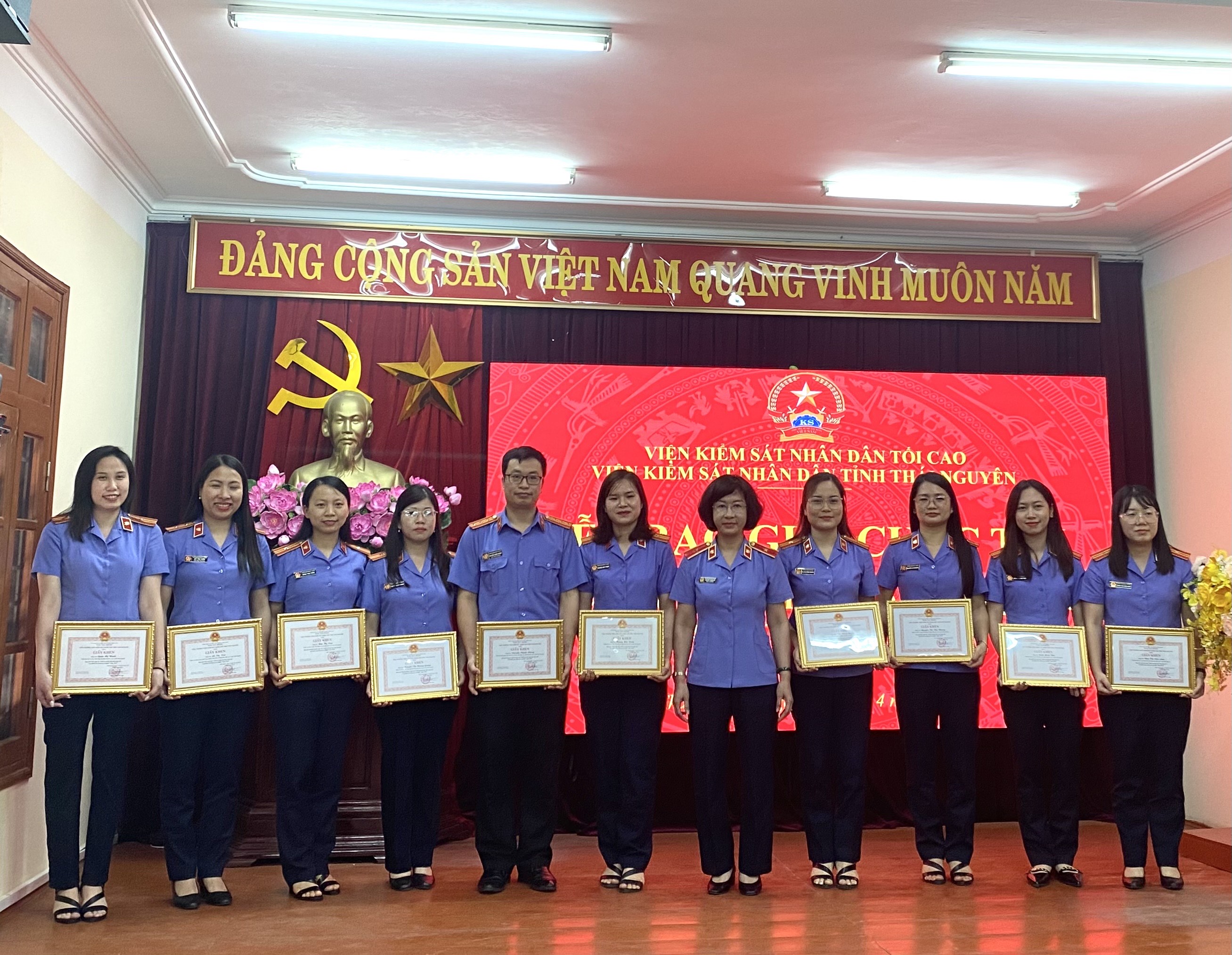 Hội nghị sơ kết công tác kiểm sát 6 tháng đầu năm 2026 ngành KSND tỉnh Thái Nguyên và Tổng kết trao giải Cuộc thi “Viết và trình bày bản luận tội tại phiên tòa sơ thẩm hình sự” năm 2026