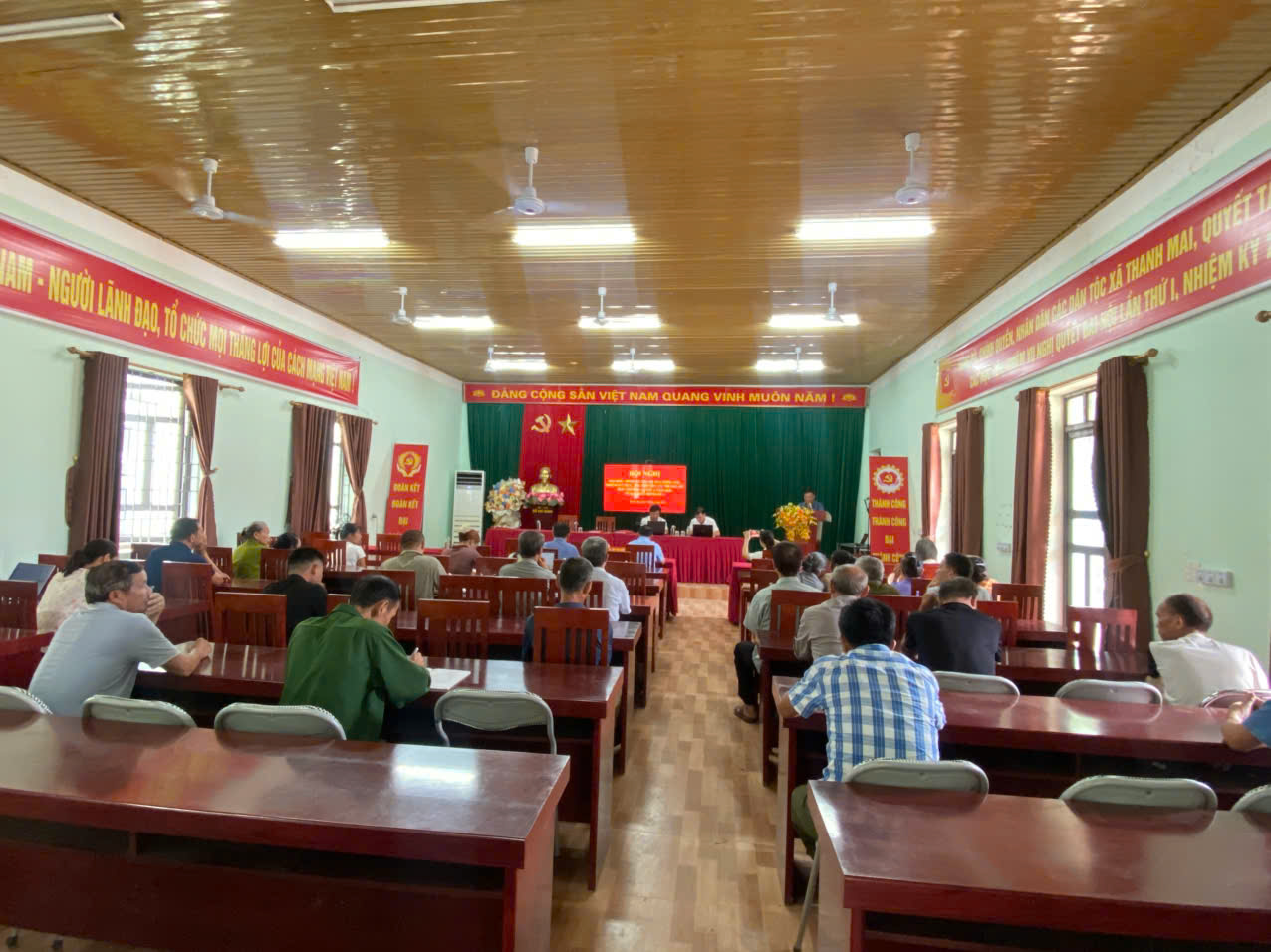Thanh Mai tổ chức tiếp xúc cử tri sau Kỳ họp thường lệ giữa năm 2026 HĐND xã khóa XXI